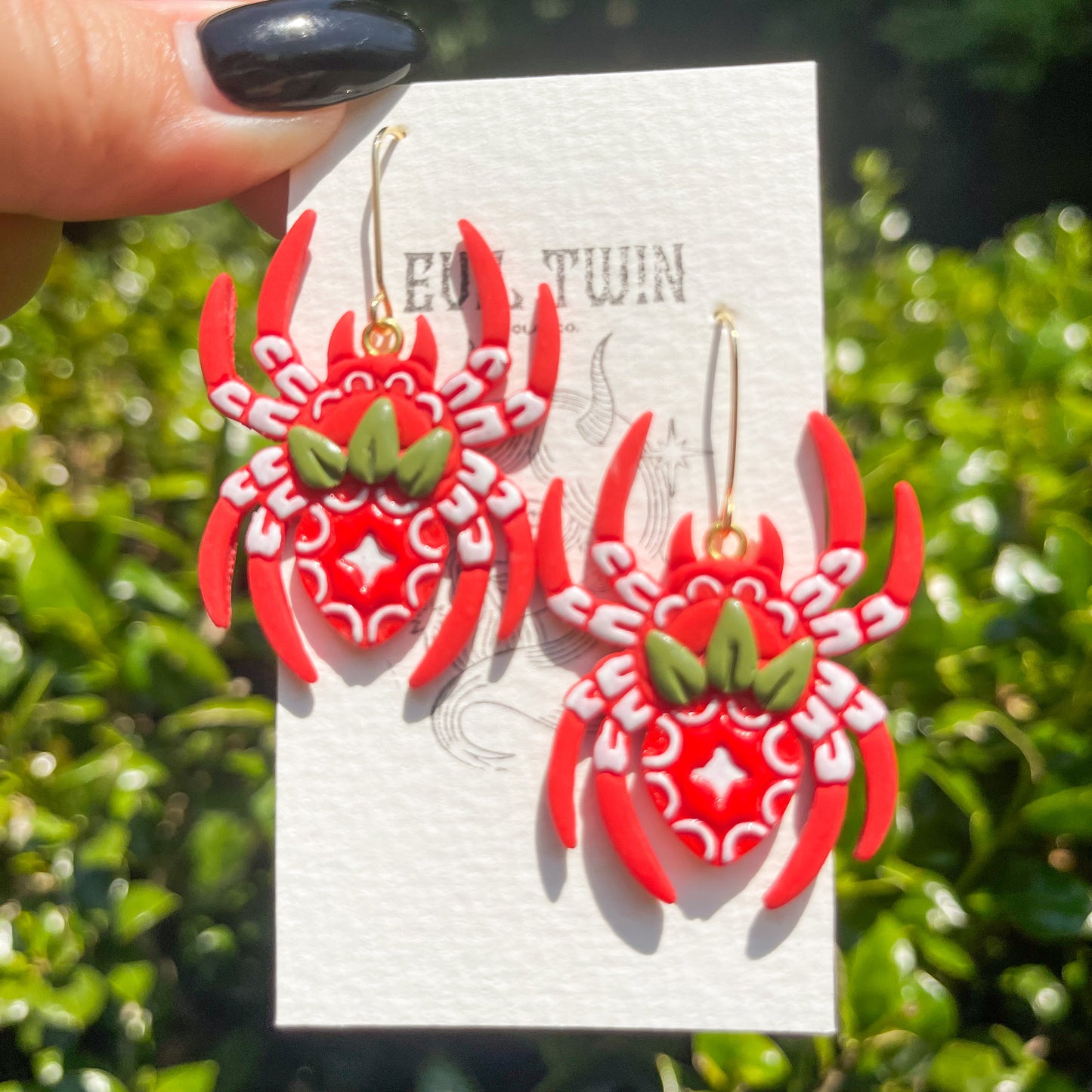 Strawberry Spiders