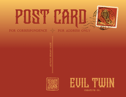 The Partner Trinkets // Lucky Charms // Oddities // POSTCARD