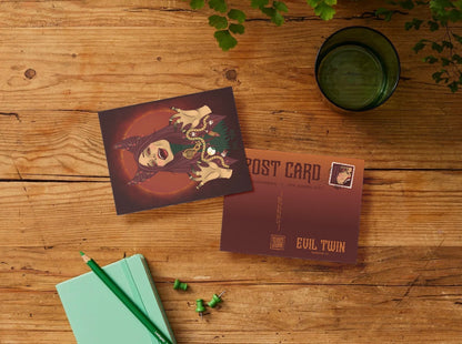 A Witch & Her Trinkets // Lucky Charms // Oddities // POSTCARD