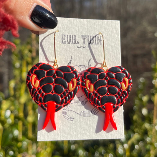 Red Blackened Snakes