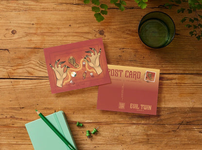 The Partner Trinkets // Lucky Charms // Oddities // POSTCARD