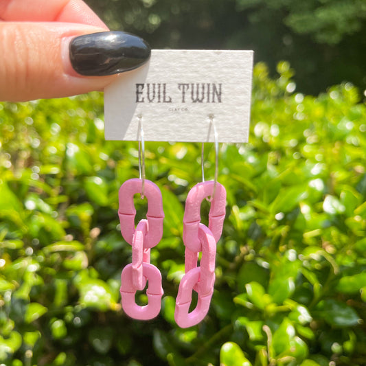 Chain Link Dangles : Bubblegum