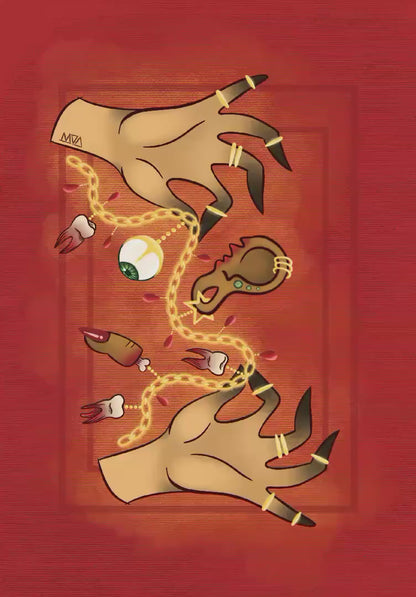 The Partner Trinkets // Lucky Charms // Oddities // POSTCARD